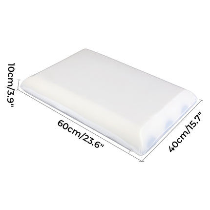 Dreamz Memory Foam Pillow Double Sided Soft Pillowcase Neck Shoulder Support-2029334095615627266