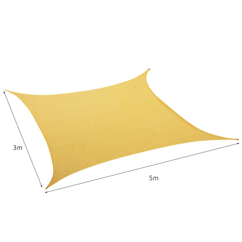 Mountview Sun Shade Sail Cloth Canopy Sand 180-2029387240752418818