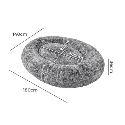 TheNapBed Memory Foam Pet Bed Grey Charcoal-2018816914138206210