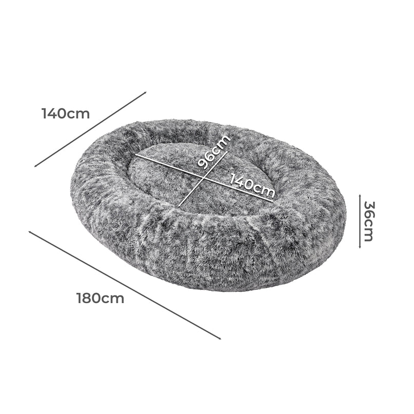 TheNapBed Memory Foam Pet Bed Grey Charcoal-2018816914138206210