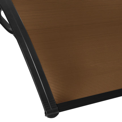 Mountview Window Door Awning Outdoor 1M X 1.5M Brown 1x1.5M-2006733104068300803