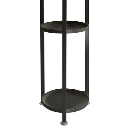 Levede Plant Stand Outdoor Indoor Flower Black Medium-2006732929472008195