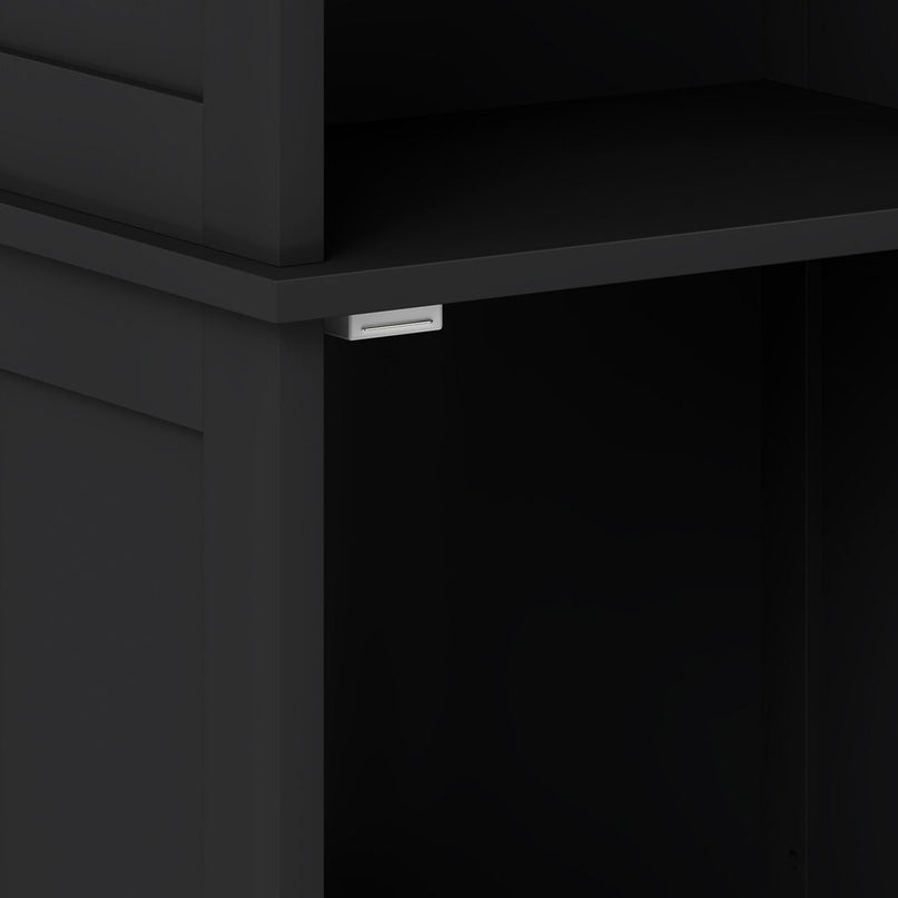 Levede Tall Bathroom Cabinet Storage 166cm Tallboy Cupboard Adjustable Shelf-2029334091123527683