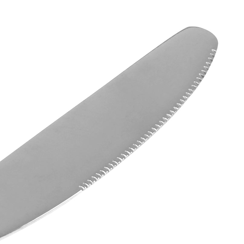 TOQUE Cutlery Set Stainless Steel 30PCS Silver-2018816666225479683
