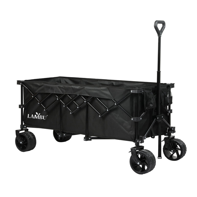 Lambu Folding Wagon Trolley Cart-2018816880265007107