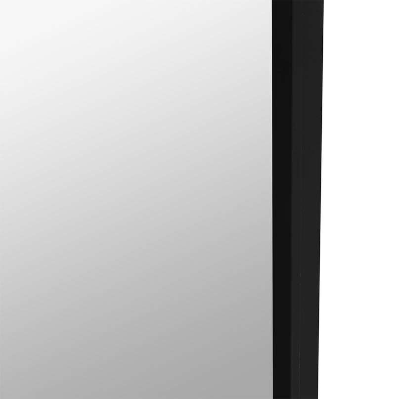 Yezi Floor Mirror Full length Mirrors 1.8M Black-2006733284322709507