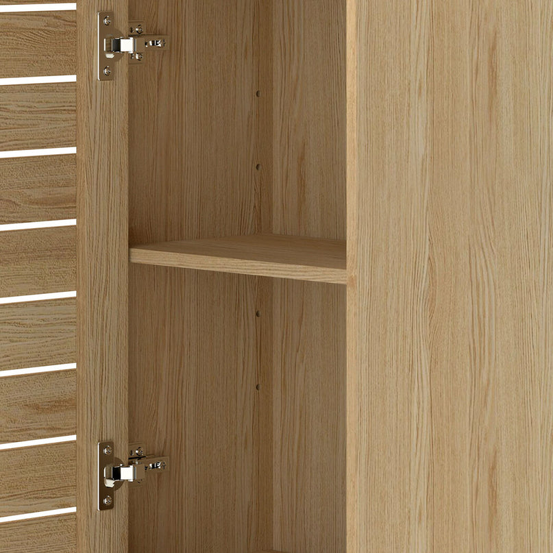 Levede Tall Bathroom Cabinet Storage 165cm Tallboy Adjustable Shelf Cupboard-2029334091303882755