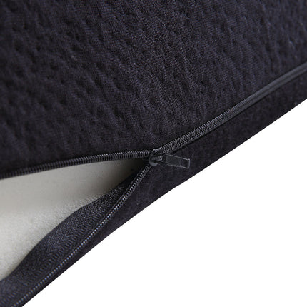 Cool Gel Memory Foam Bed Wedge Pillow Black 25-2029387256824991747