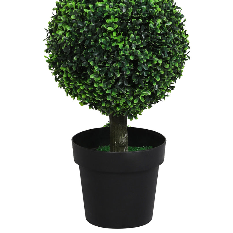 Lambu Artificial Triple Ball Boxwood Trees-2006732894076276739
