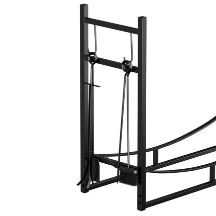 Moyasu Firewood Rack Fireplace Tool Log Holder-2029387206577229828