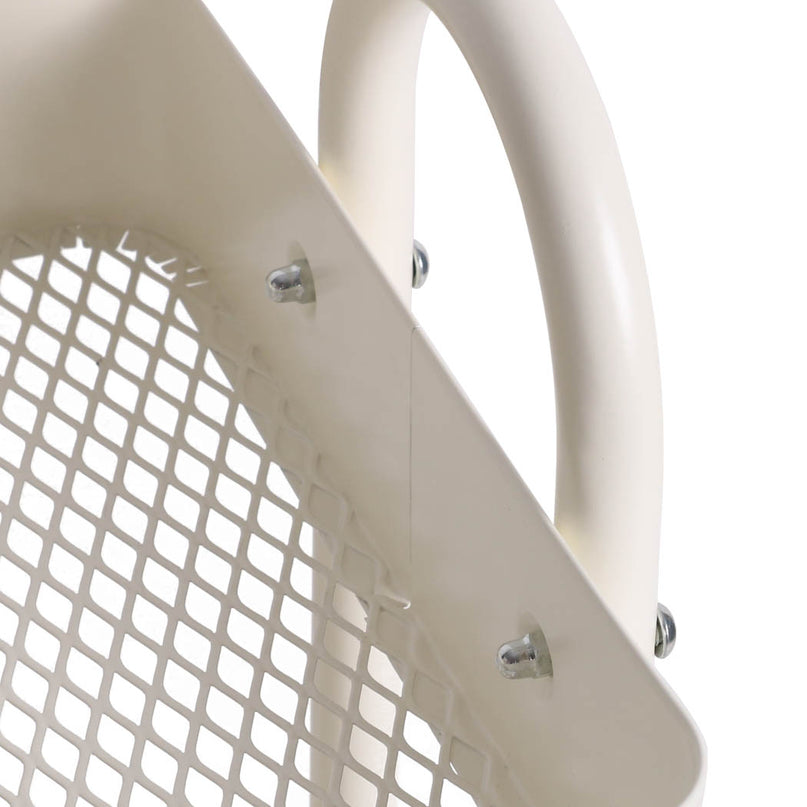 Levede 4 Tiers Kitchen Trolley Cart White-2006733175648292868