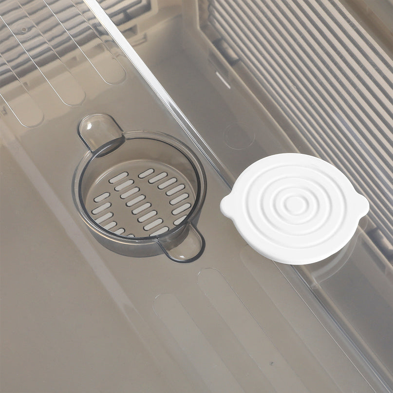 Storage Box Plastic Stackable Container L Large-2018816773394141188