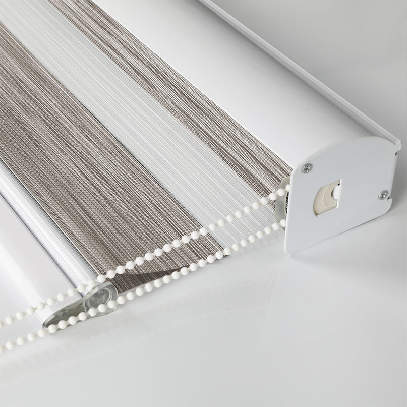 Marlow Blackout Zebra Roller Blind Curtains 180x210 Beige-2029387285140738052