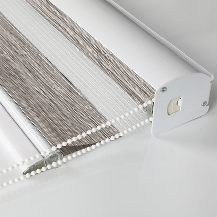 Marlow Blackout Zebra Roller Blind Curtains 90x210 Beige-2018816733699248132