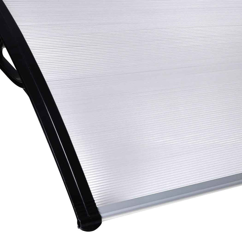 Mountview Window Door Awning Outdoor 1M X 4M Transparent 1x4M-2006733104710029316
