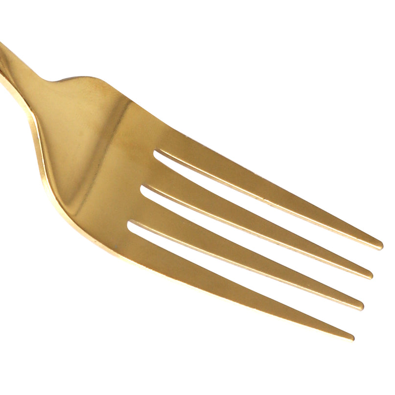 Stainless Steel Cutlery Set Travel Knife Gold-2006733055670226948