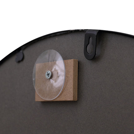 Wall Mirror Round Shaped Bathroom Makeup Medium-2018816752191934469