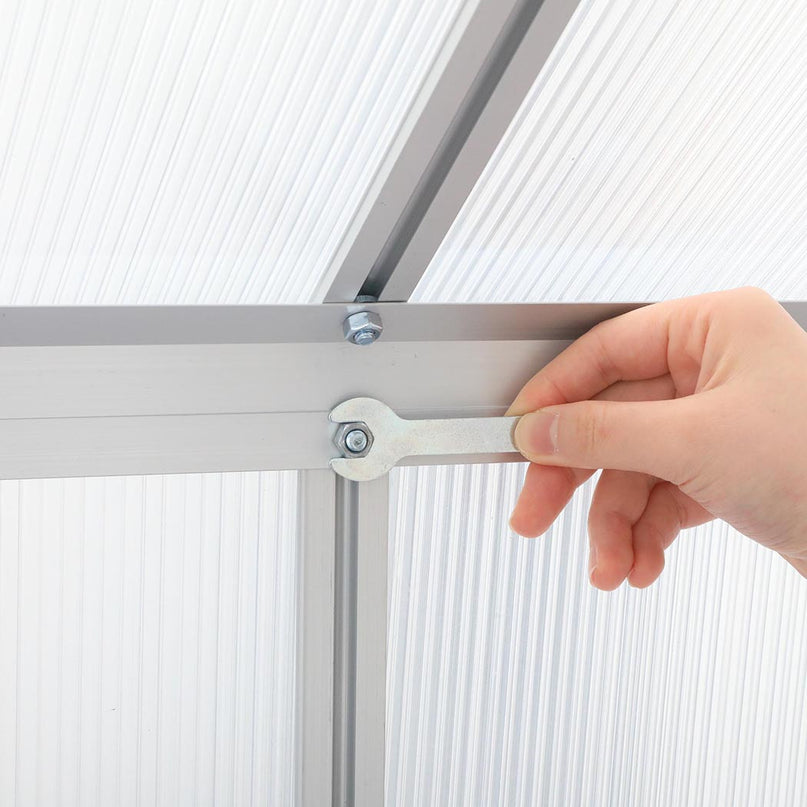 Lambu Greenhouse Aluminium Walk In Green-2006732936023511045
