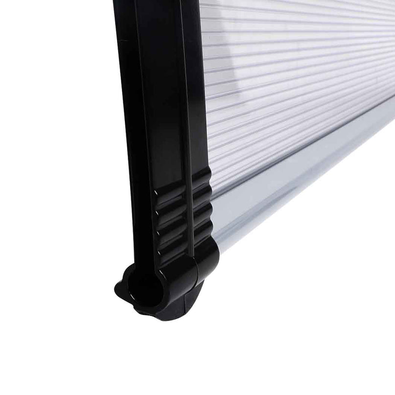 Mountview Window Door Awning Outdoor 1M X 4M Transparent 1x4M-2006733104710029317