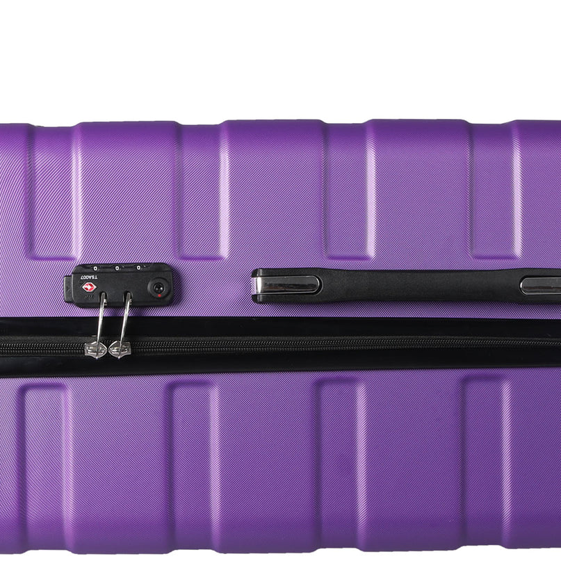 Slimbridge 20" Carry On Luggage Case Purple 20 inch-2006733064285327365