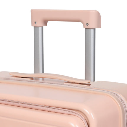 Slimbridge 26" Luggage Trolley Travel Hard Pink-2018816860824408069