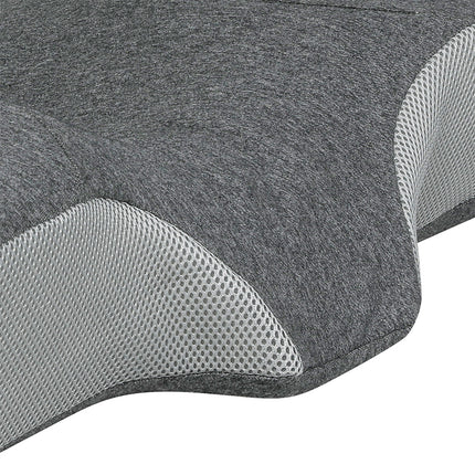 Dreamz Memory Foam Pillow Pillowcase Supprt Grey Rebound-2029387207172820997