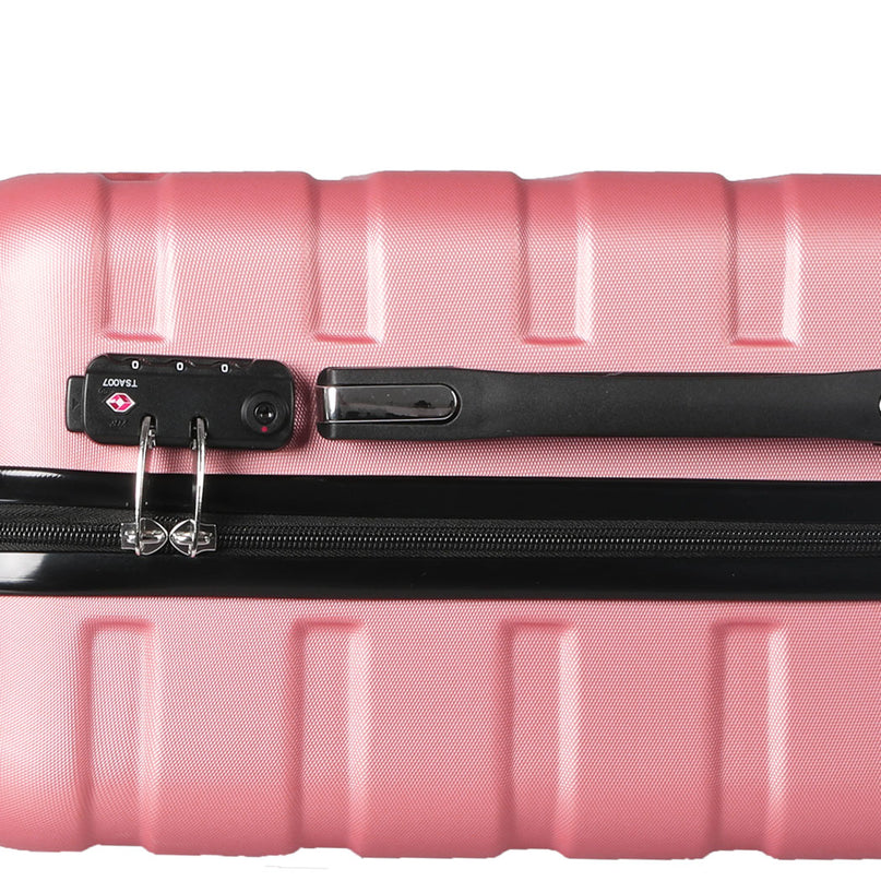 Slimbridge 20" Carry On Luggage Case Rose Gold 20 inch-2006733064457293829