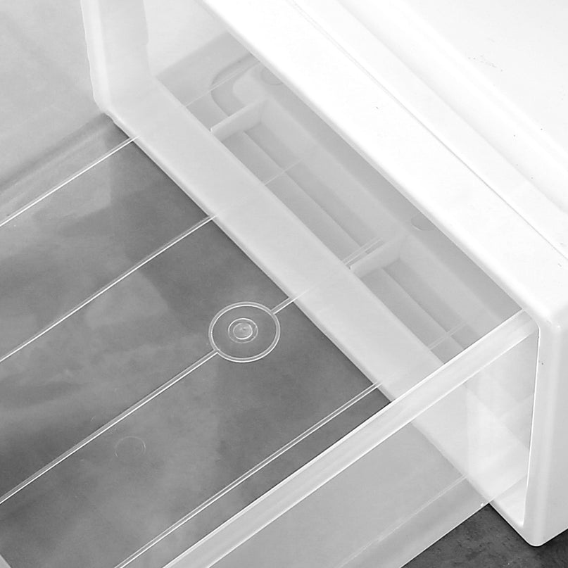 Plastic Storage Box Stackable Containers M 3PK Medium-2029387237959012357