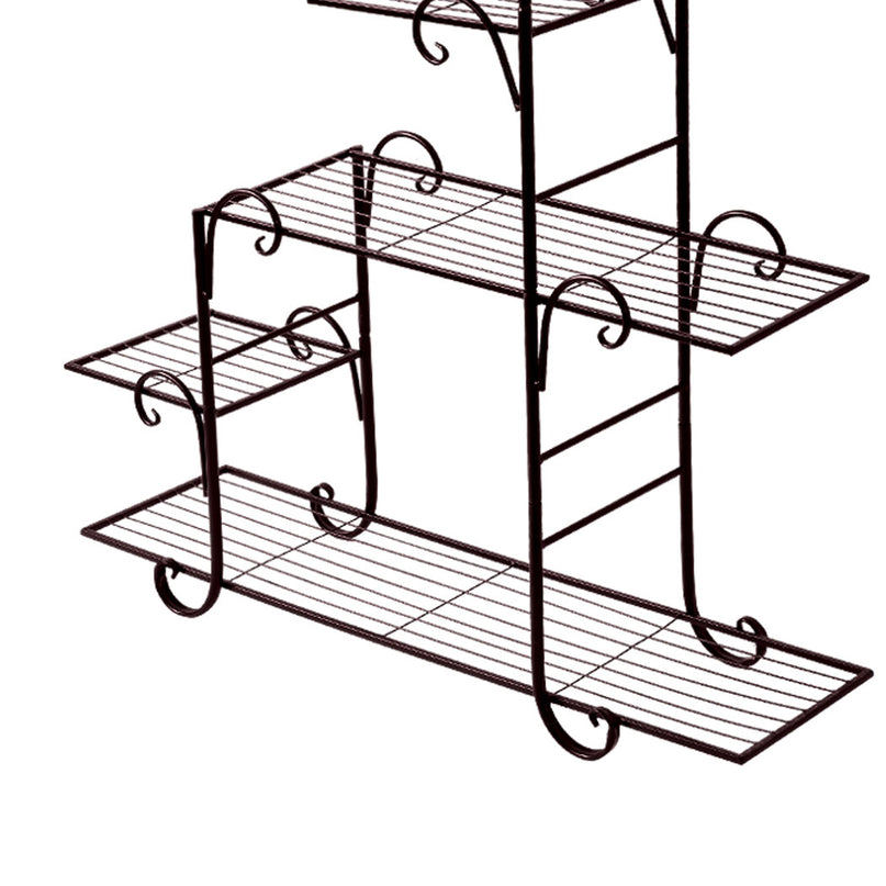 Levede Plant Stand Outdoor Indoor Metal Bronze-2018816781946327045