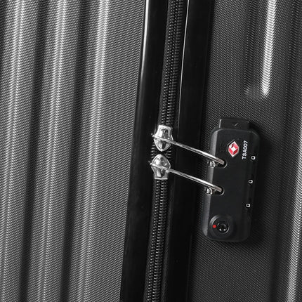 Slimbridge 24" Inch Luggage Suitcase Black 24 inch-2006733062662131717