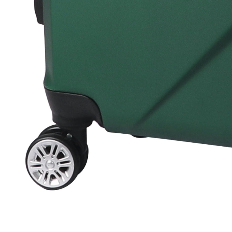 Slimbridge 2pcs 20"Travel Luggage Set Green-2006733062121066501
