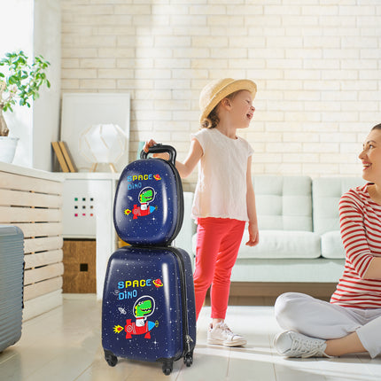 BoPeep 16''13'' 2PCS Kids Luggage Set Space Dino-2006733211861913607