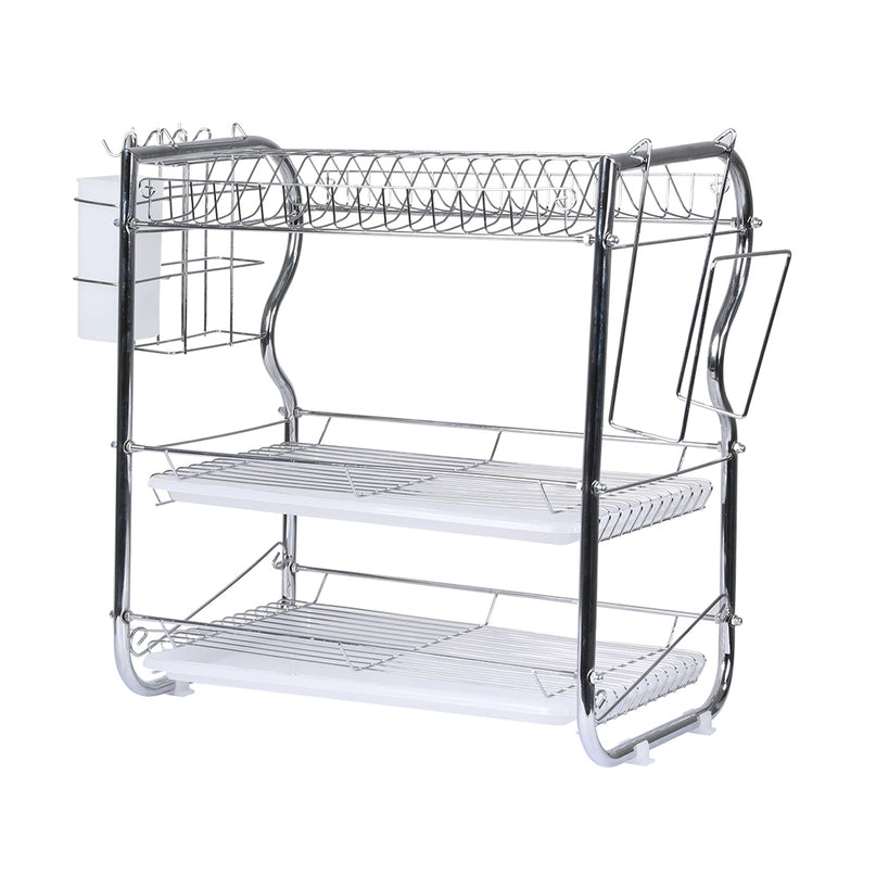 TOQUE Dish Rack Drying Drainer Cup Holder-2006733054802006016