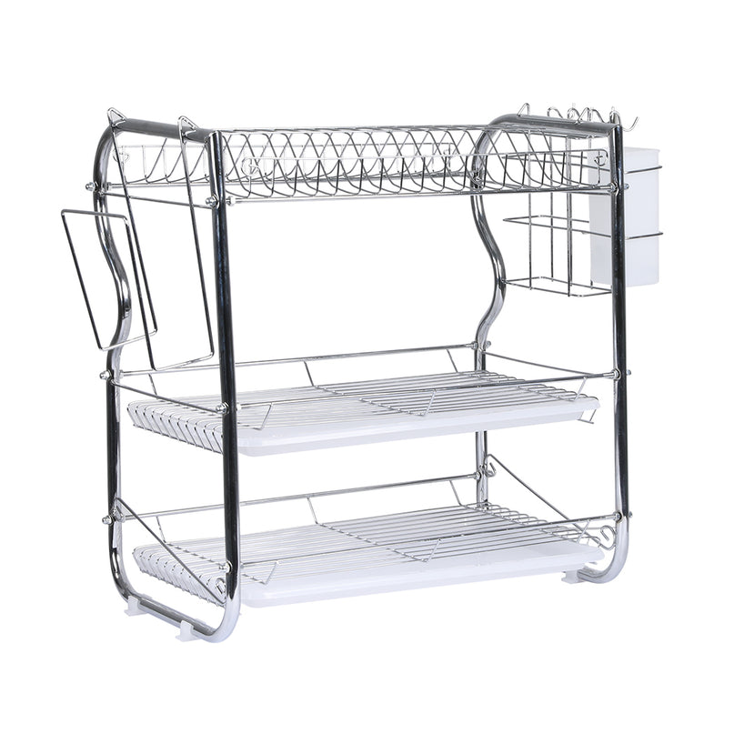 TOQUE Dish Rack Drying Drainer Cup Holder-2006733054802006017