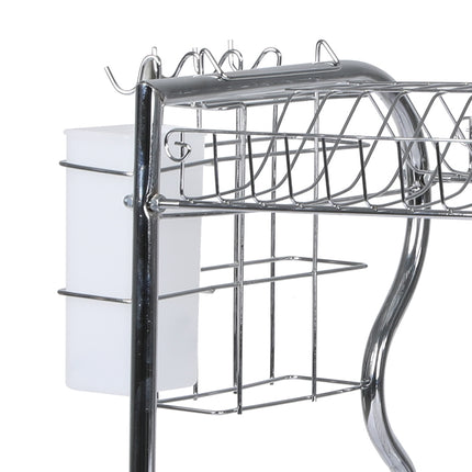 TOQUE Dish Rack Drying Drainer Cup Holder-2006733054802006021