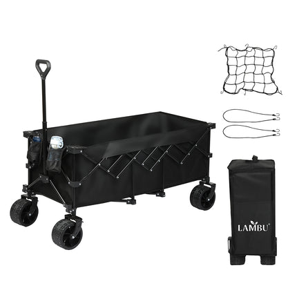 Lambu Folding Wagon Trolley Cart-2018816880265007104